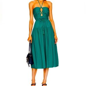 Ulla Johnson Emmaline dress in verdigris size 4